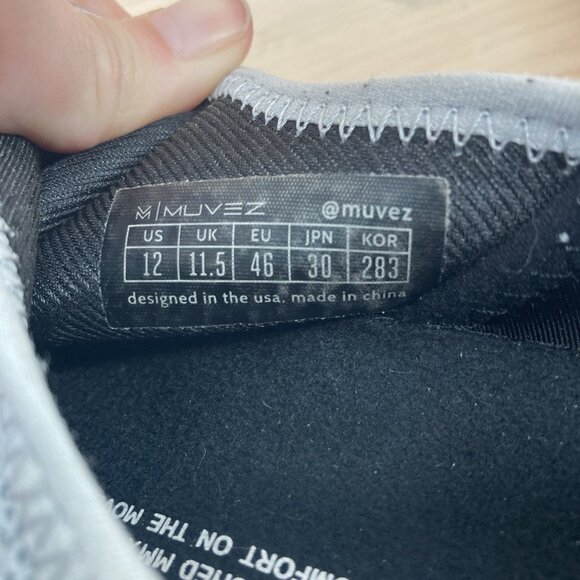 Muvez Weekender Mens Shoes Size 12 Gray Dual Sole Detachable Slip On Slippers - Picture 16 of 16